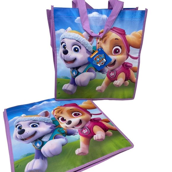 Nickelodeon Handbags - NWT Nickelodeon Paw Patrol Reusable Shopping Tote Bags 2 Pack
